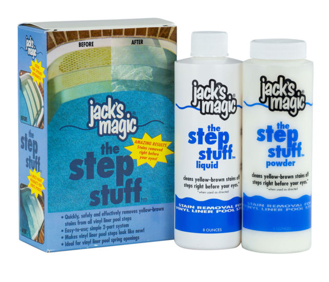 JACK'S MAGIC "THE STEP STUFF" 8oz 12X8 OU CS